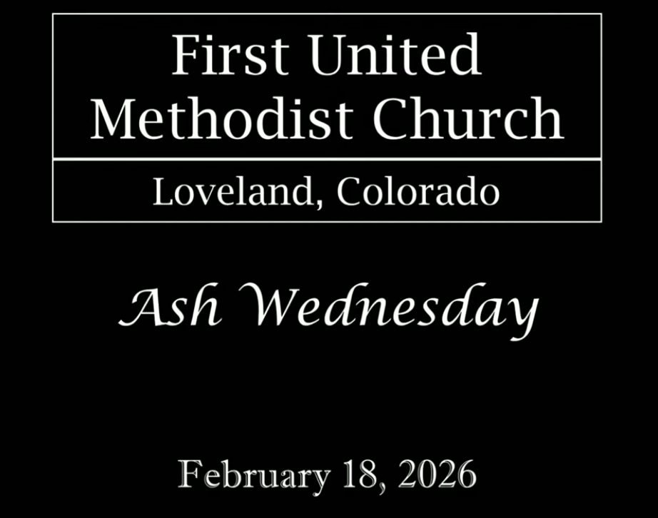 Ash Wednesday Service