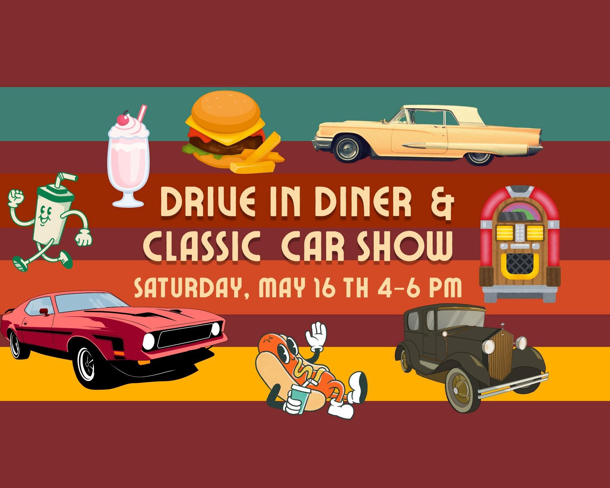 Drive Inn Diner & Classic Car Show